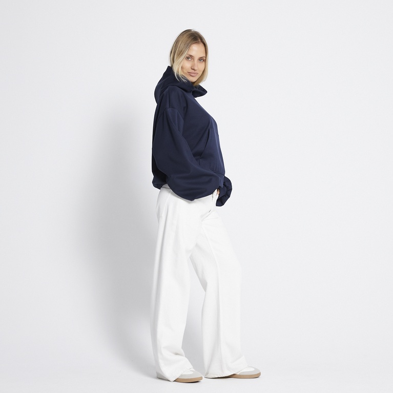 Boxy scuba hoodie "Aira"